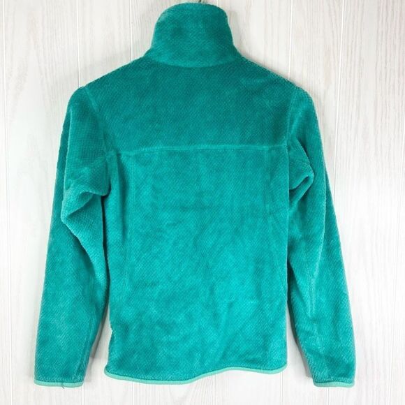 Patagonia Re-Tool Snap-T Fleece Pullover Teal Women’s Size XS - Picture 3 of 5